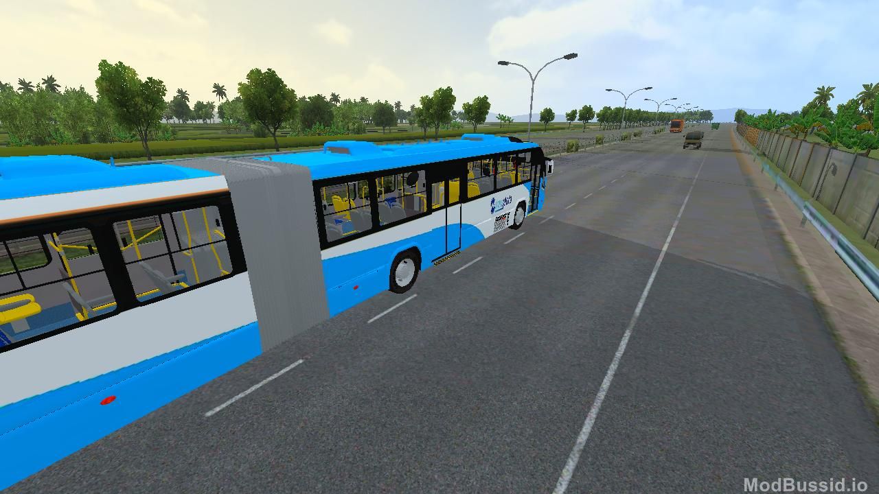 Photo of Bus Transjakarta Gandeng 4