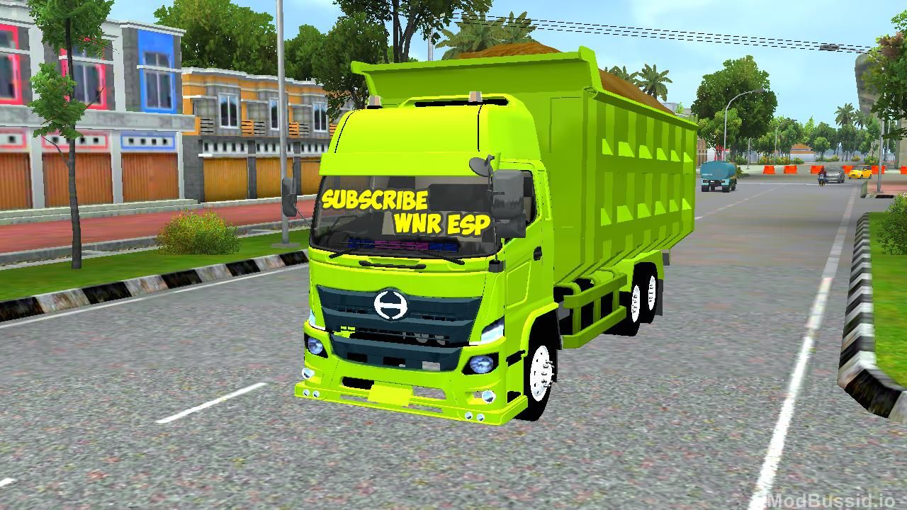 Download MOD BUSSID HINO 500 NEWGEN DUMPTRUCK HSD