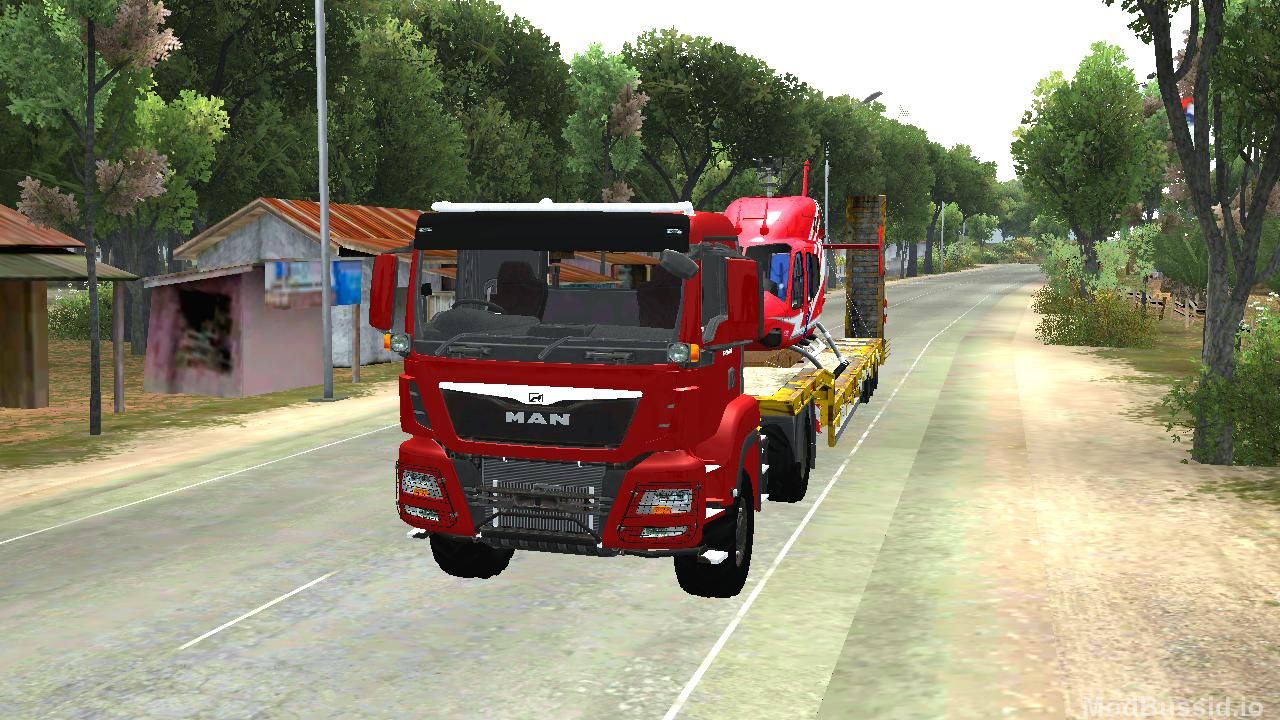 Download MOD BUSSID MAN TGS 18.400 4X4