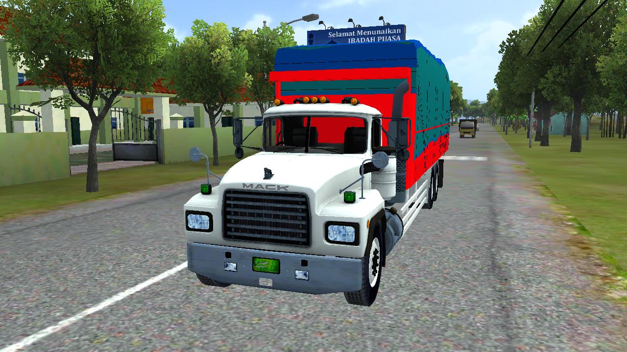 Download MOD BUSSID Mack Terpalc
