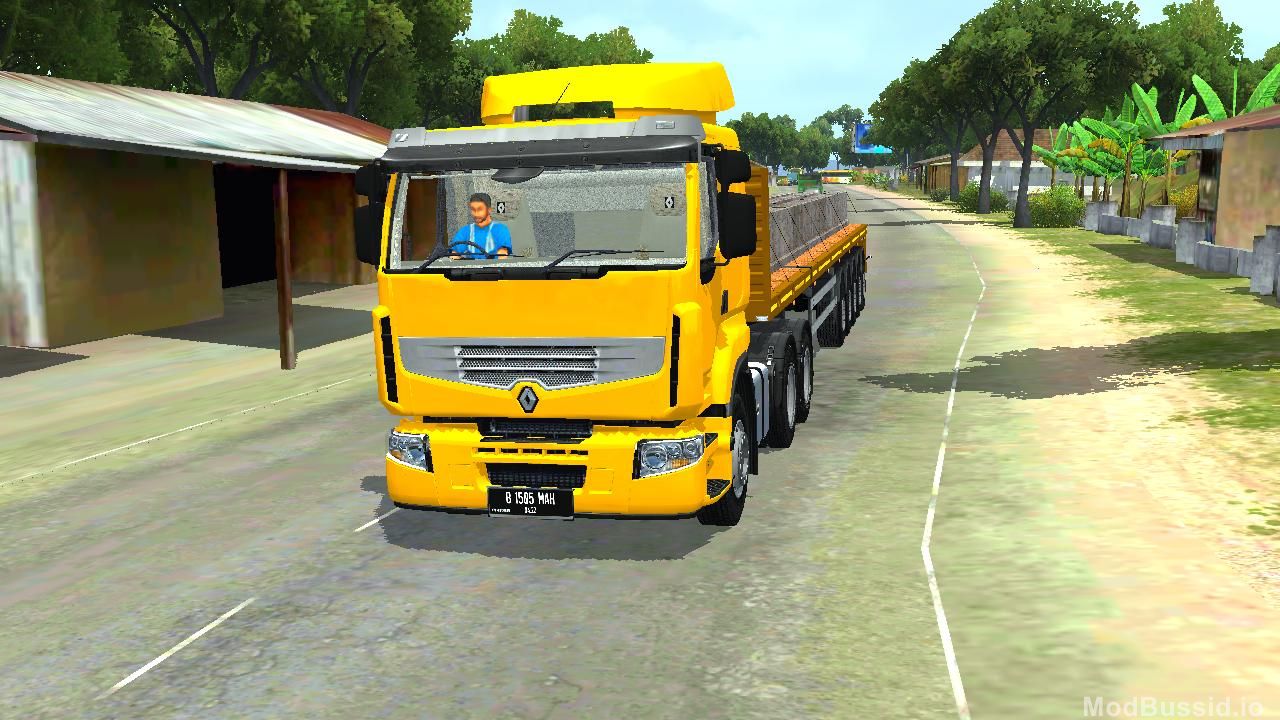 Download MOD BUSSID Renault Premium 6×4 Beton