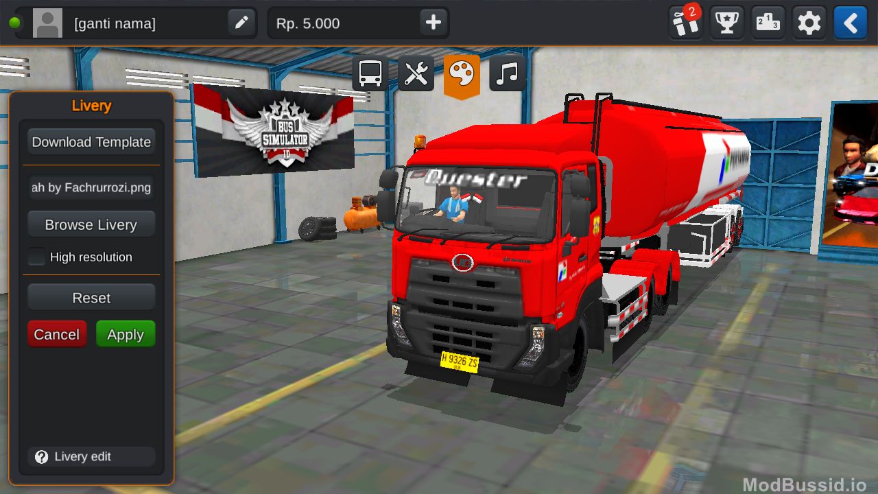 Photo of UD QUESTER TANGKI 6