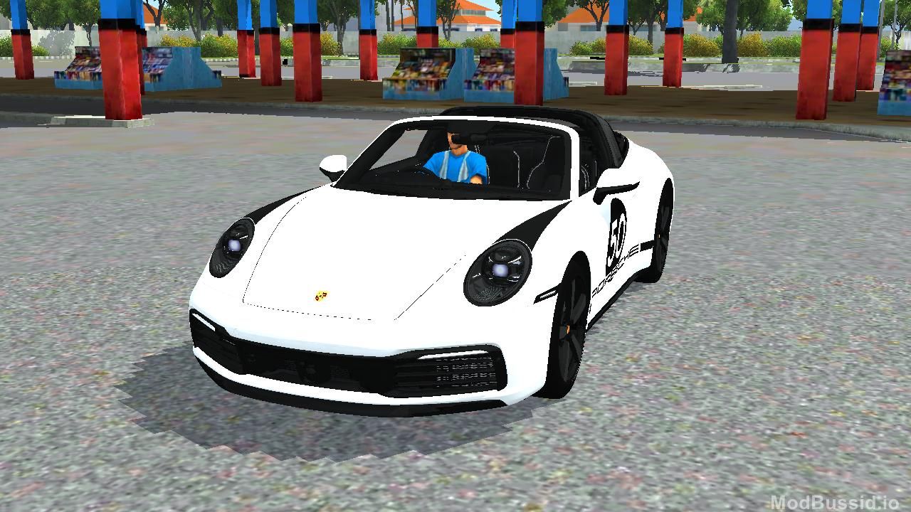 Download MOD BUSSID 2022 Porche 911 Targa