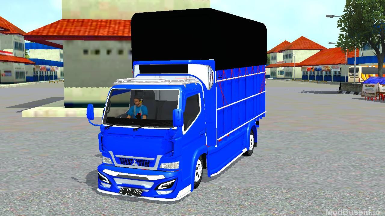 Download MOD BUSSID CANTER CUSTOM 11 BUDESIGN