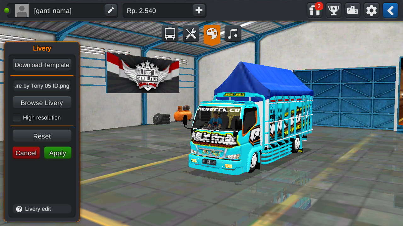 Photo of CANTER PUBLIC FIGURE BIRU BUDESIGN 8