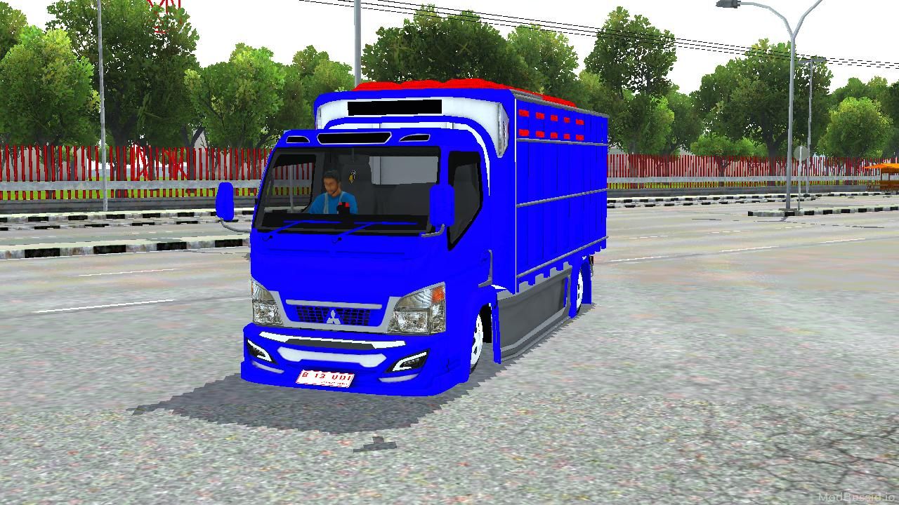 Download MOD BUSSID Canter My Friend BKJ Budesign