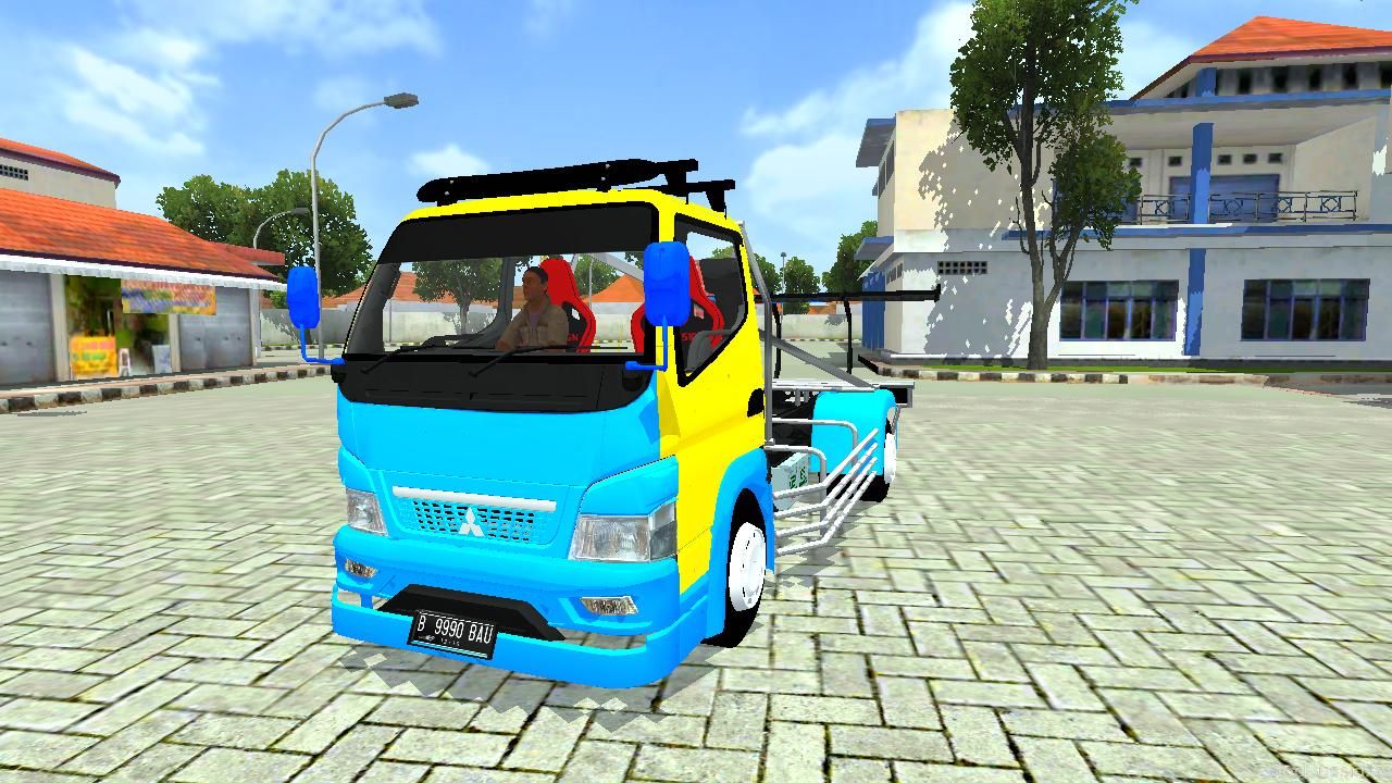 Download MOD BUSSID Canter Thailok Budesign