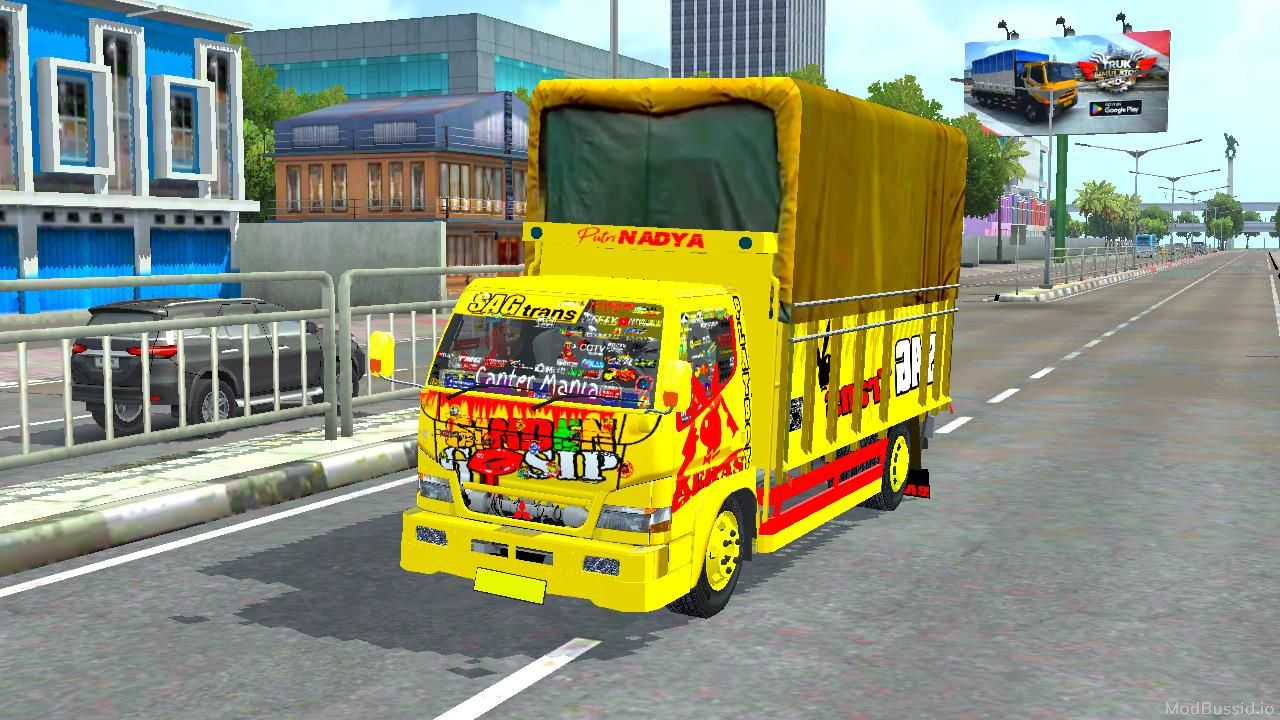 Download MOD BUSSID Canter