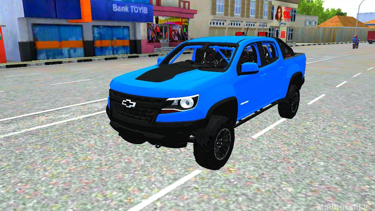 Download MOD BUSSID Chevrolet Colorado ZR2