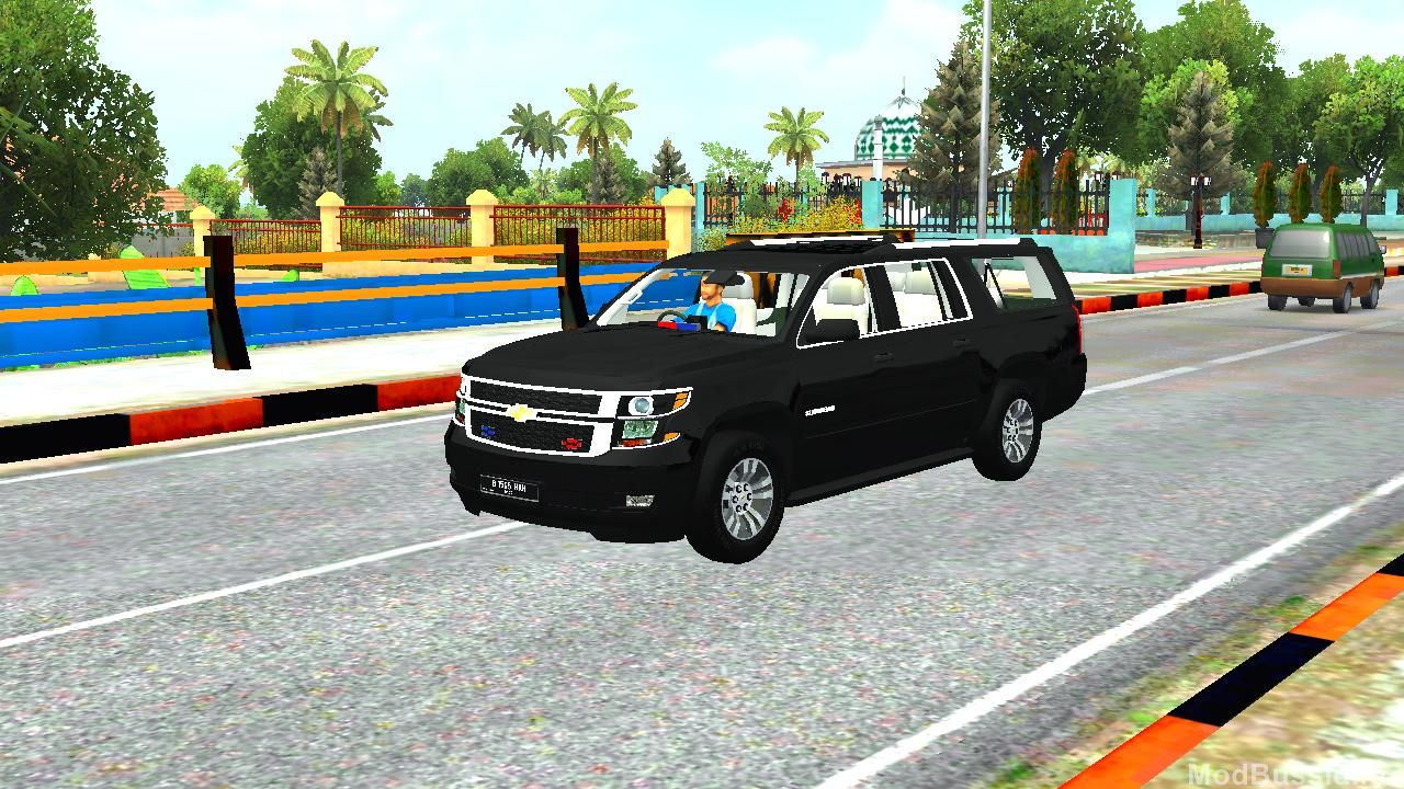 Download MOD BUSSID Chevrolet Suburban FBI