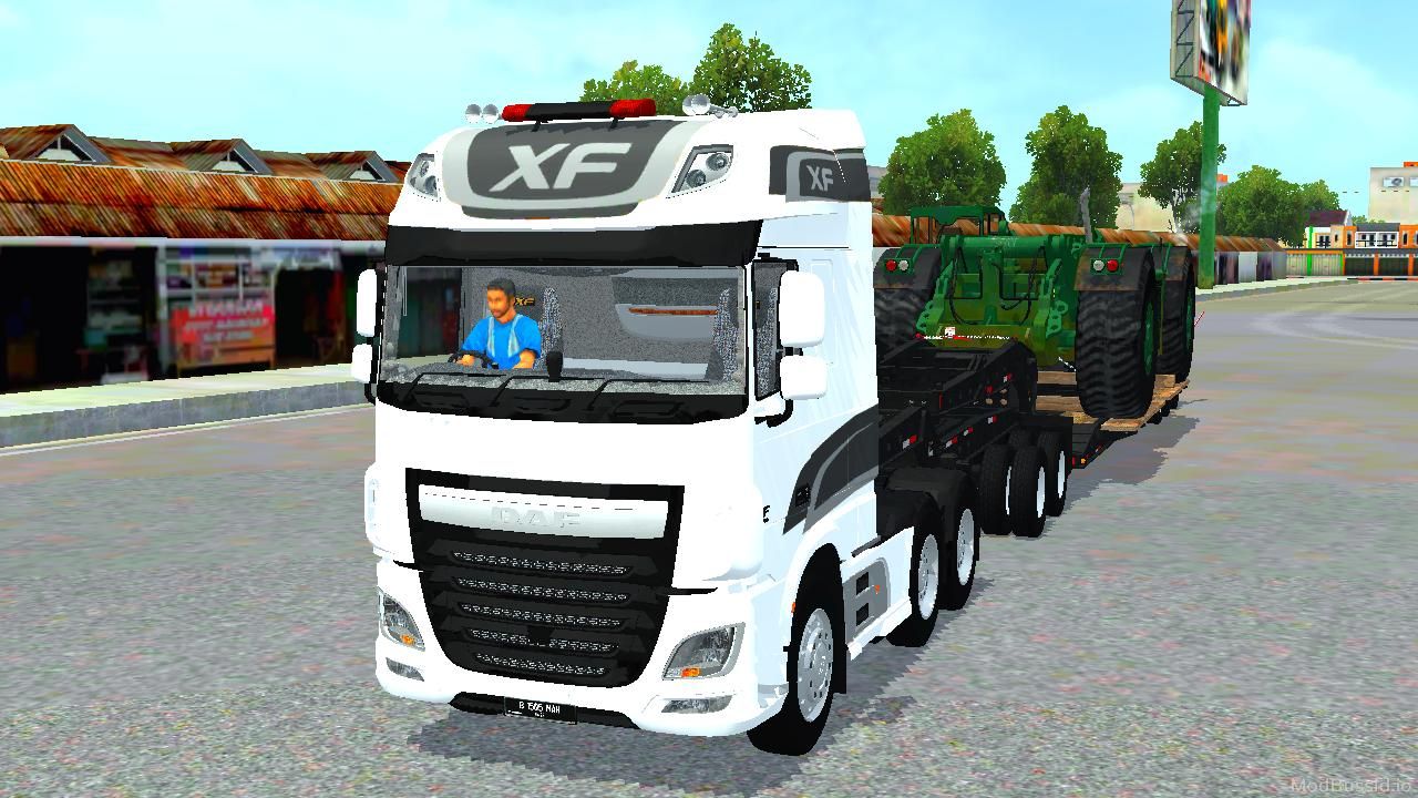 Download MOD BUSSID DAF XF OverSize