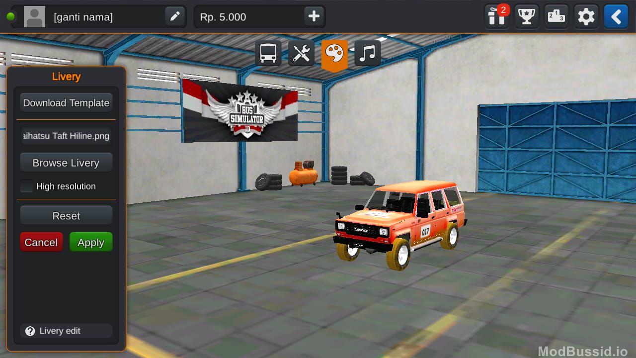 Photo of Daihatsu Taft Hiline 9