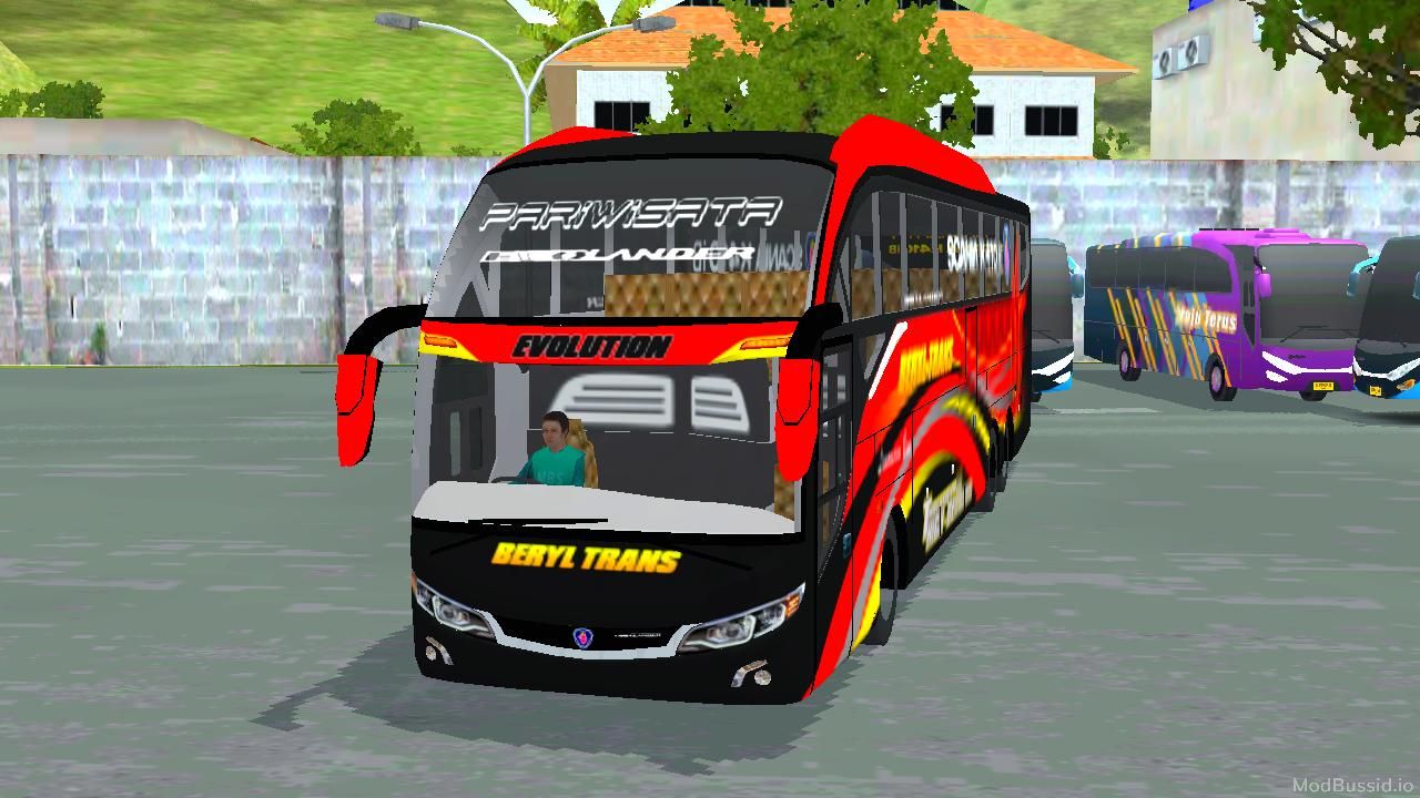 Download Mod Bussid Bus Evolander SHD Beryl Trans By MBS TEAM (2)