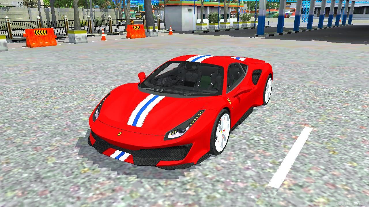 Download Mod Bussid Ferrari 488 Pista 2019