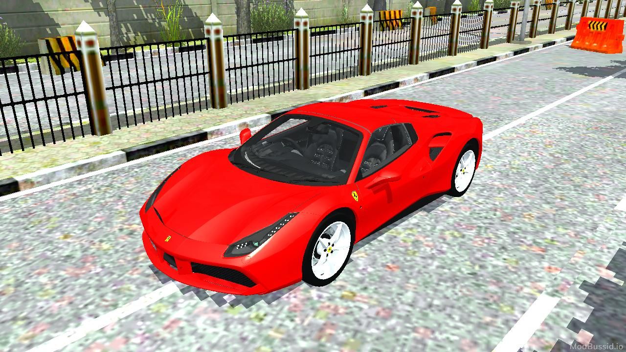 Download Mod Bussid Ferrari 488 Spider