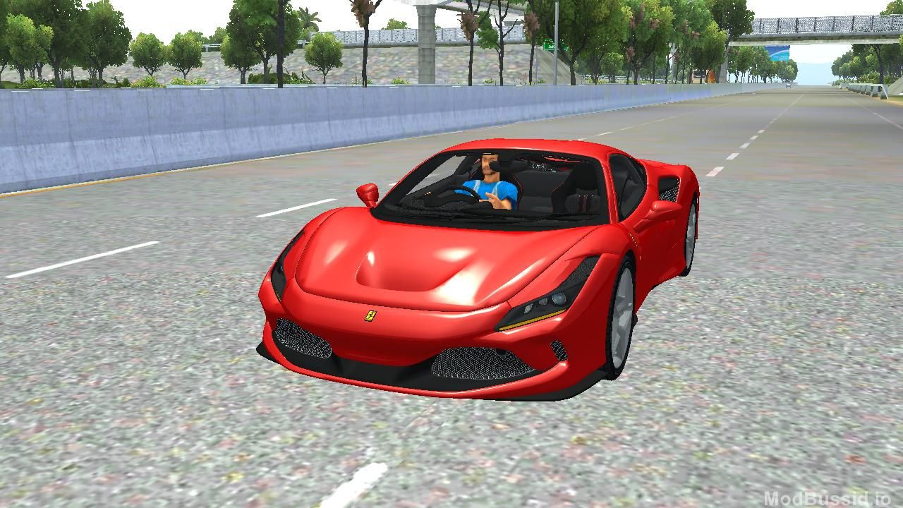 Download Mod Bussid Ferrari F8 Tributo 2023