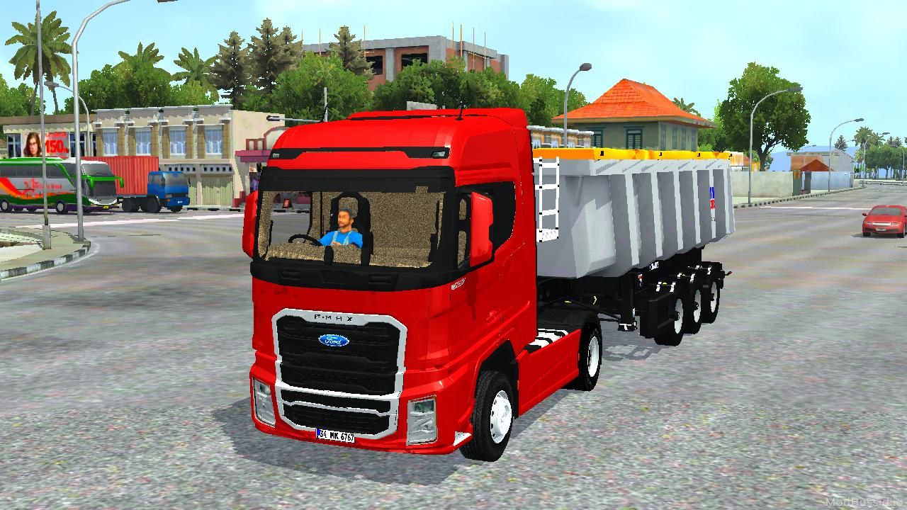 Download MOD BUSSID Ford F-Max