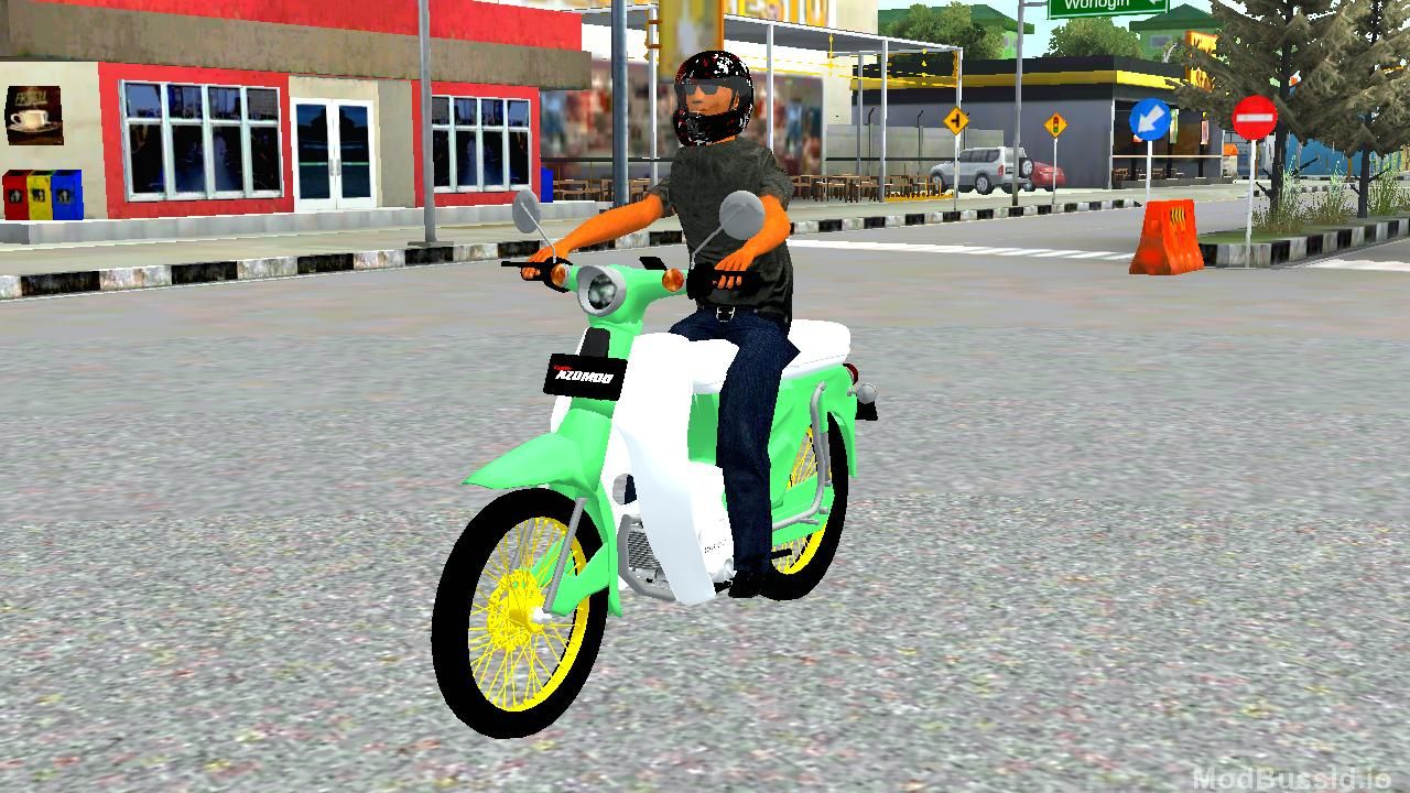 Download MOD BUSSID HONDA C70