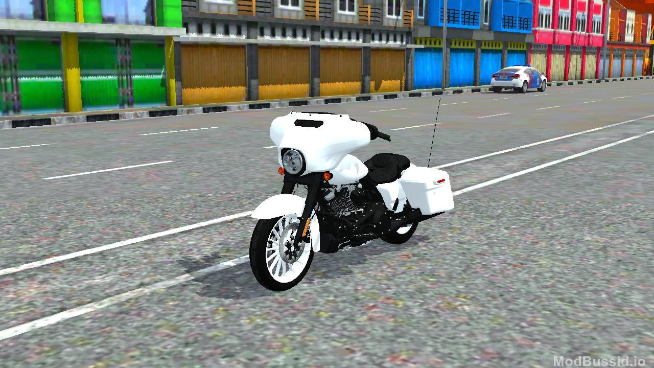 Download MOD BUSSID Harley Davidson FLHXS