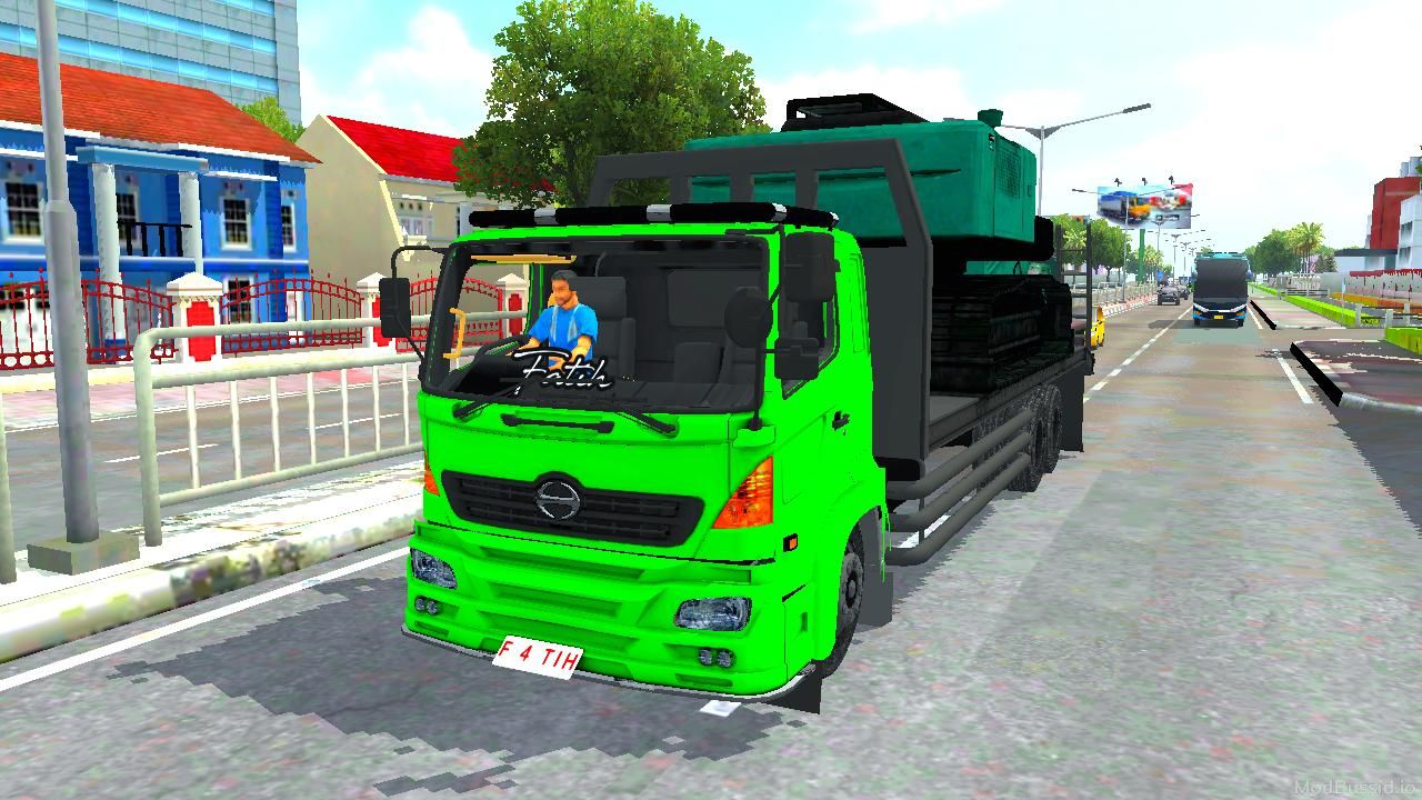 Download MOD BUSSID Hino Lohan Selfloader
