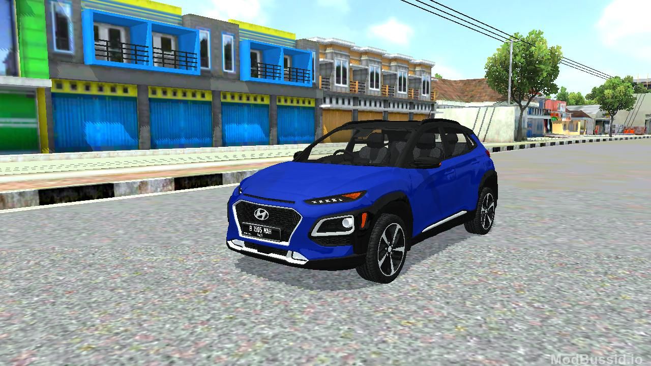 Download MOD BUSSID Hyundai Kona (No Driver)