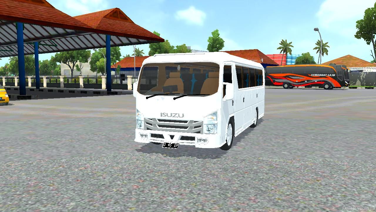 Download Mod Bussid Bus ISUZU ELF By DASEP PRATAMA