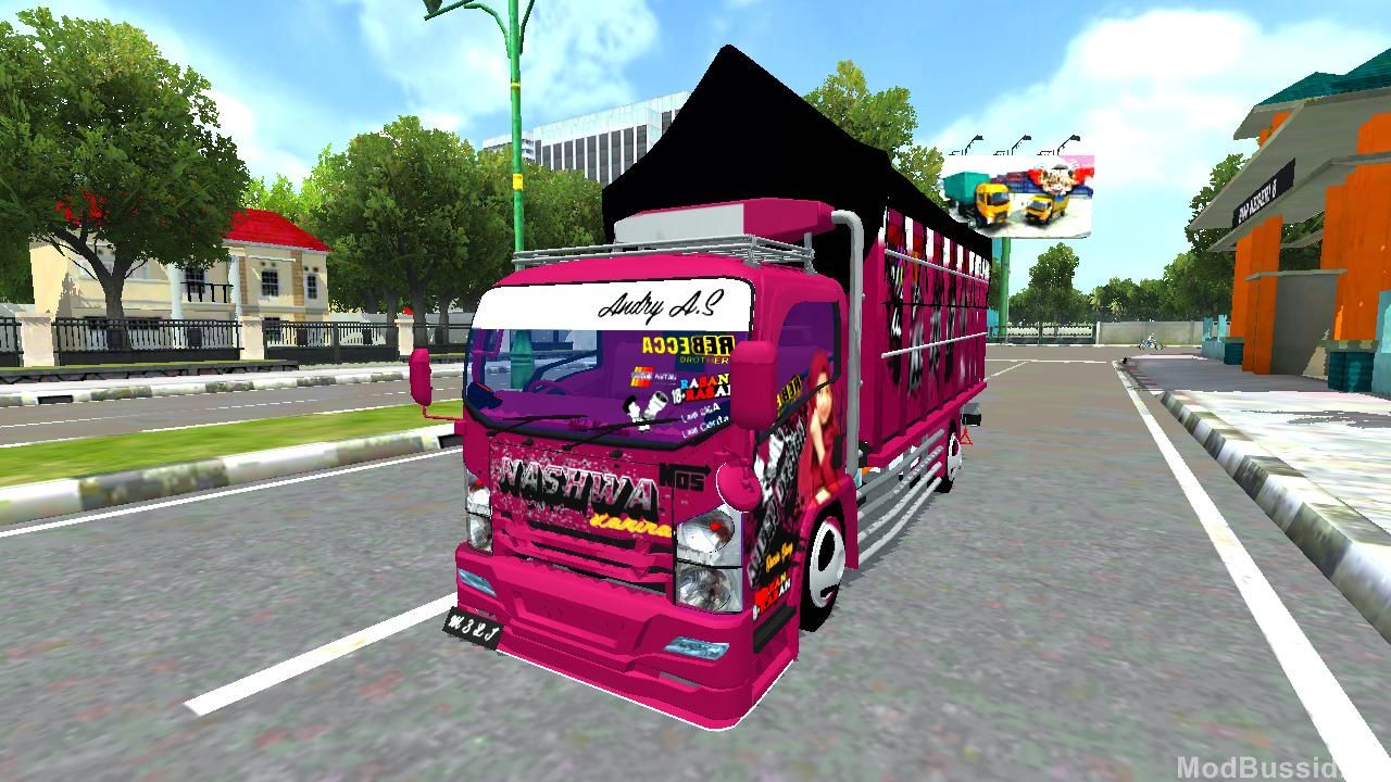 Download MOD BUSSID Isuzu NMR71 Special Limited