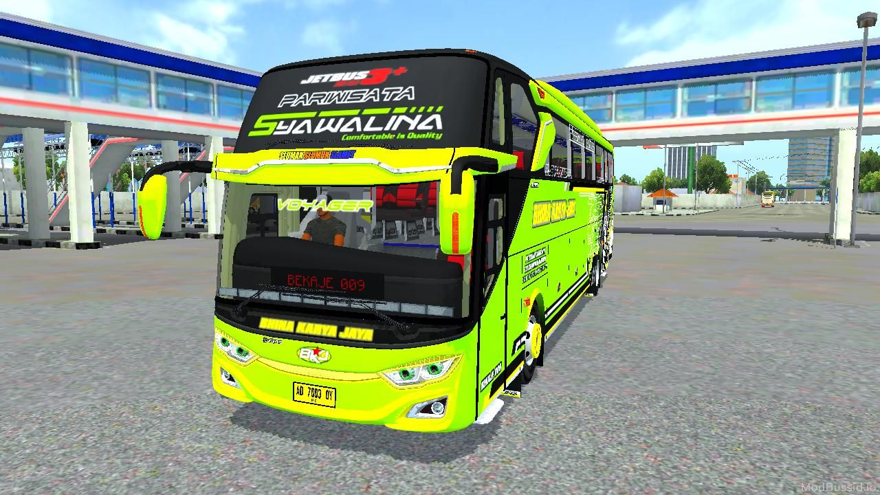 Dowload MOD BUSSID BUS JETBUS 3+ (Hino RK8 R260)