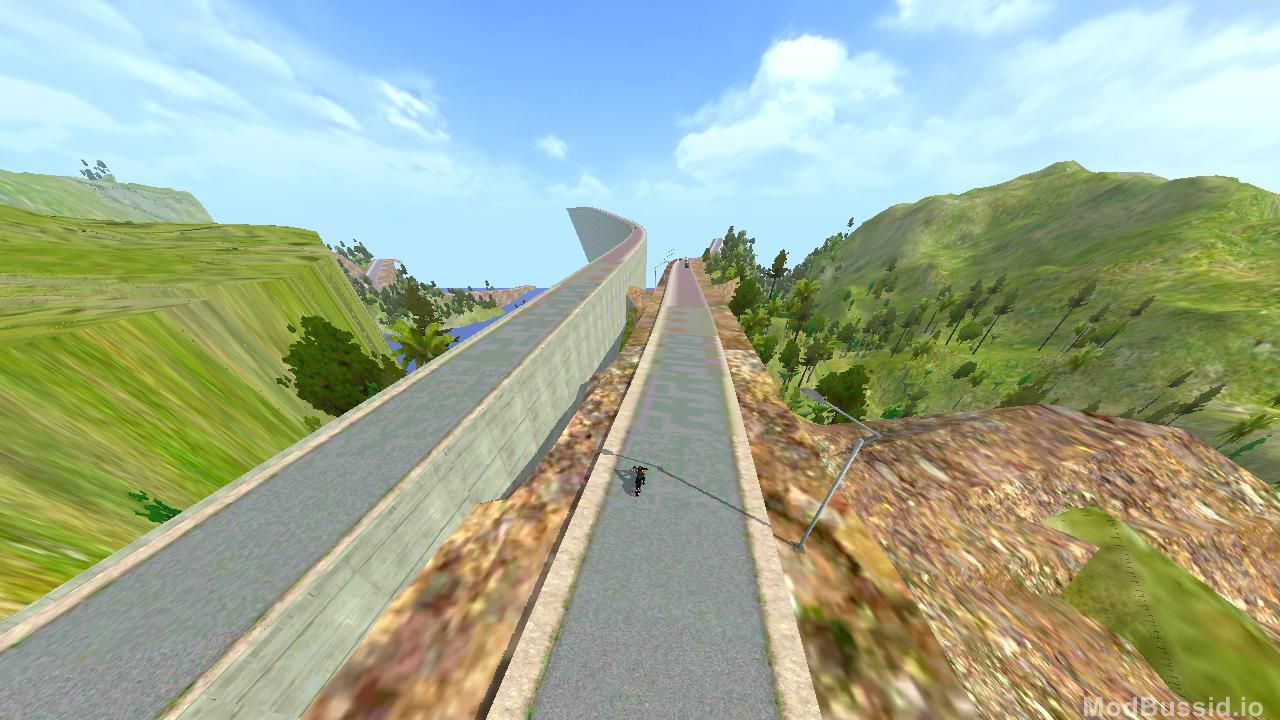 Download Mod Bussid Map Jalur Papua Maut