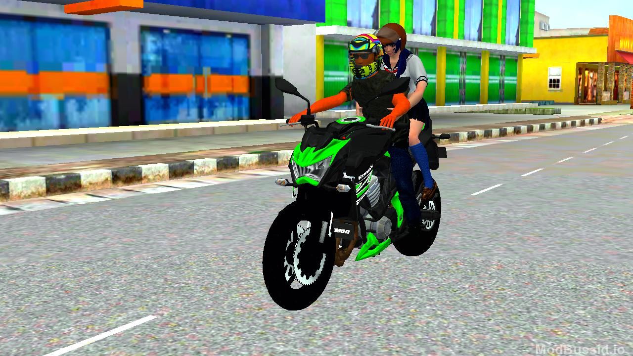 Download Kawasaki Z800 BUSSID FREE BY AZUMODS