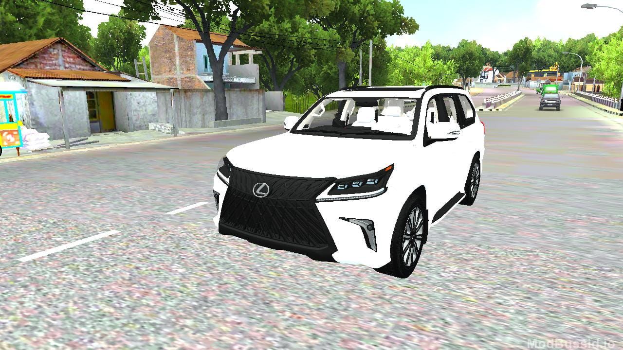 Download Mod Bussid Lexus LX570 Black Edition