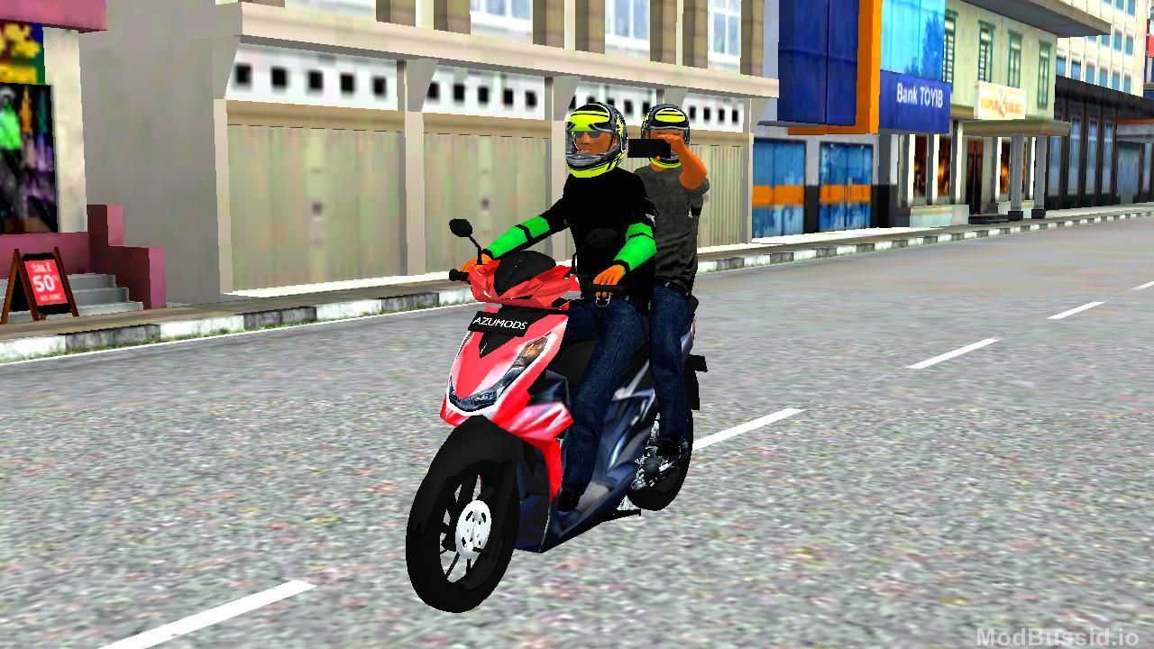 Download MOD BUSSID MOD BEAT VERSI KAMERA PENUMPANG BY AZUMODS