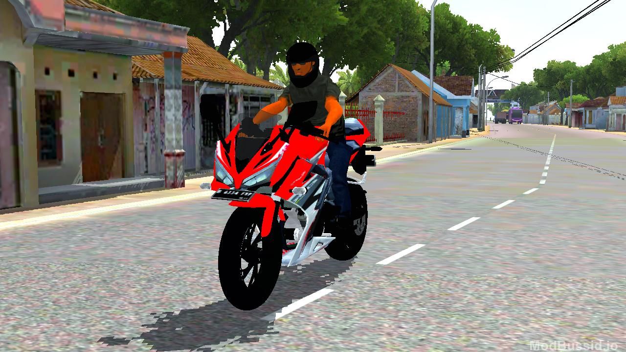 Download MOD BUSSID MOD CBR 150R KNALPOT RACING BY AZUMODS