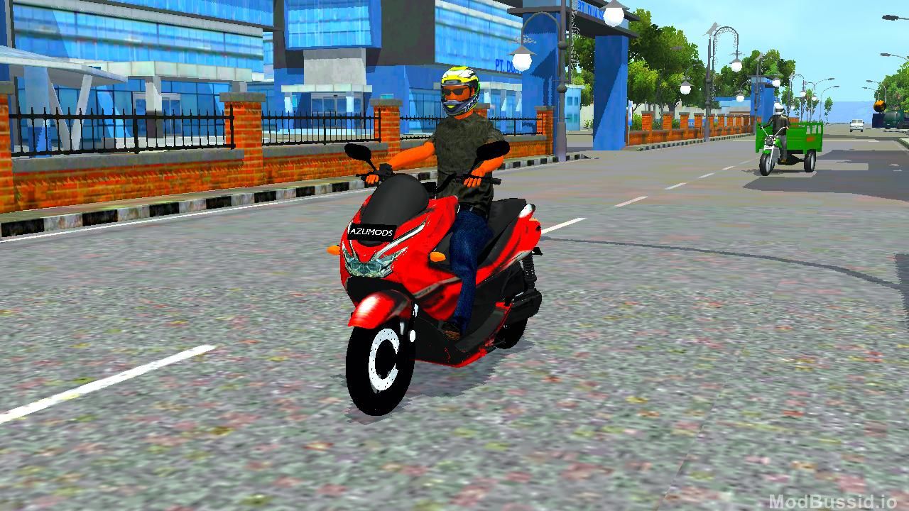 Download MOD BUSSID MOD HONDA PCX BUSSID FREE BY AZUMODS