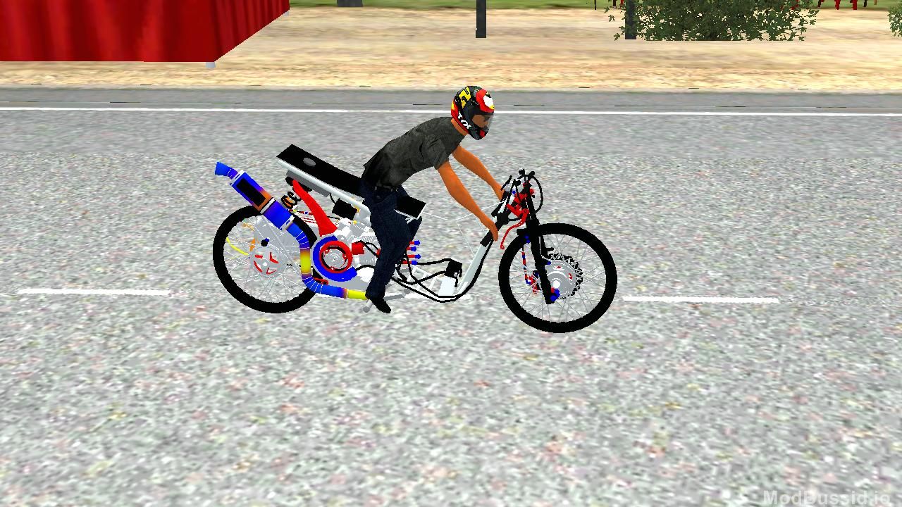 Photo of MOD MIO DRAG 200CC BUSSID BY AZUMODS 5