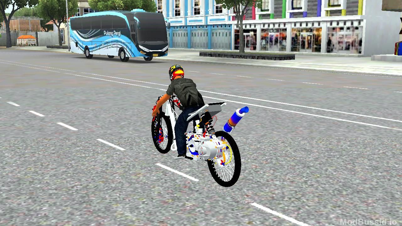 Photo of MOD MIO DRAG 200CC BUSSID BY AZUMODS 3