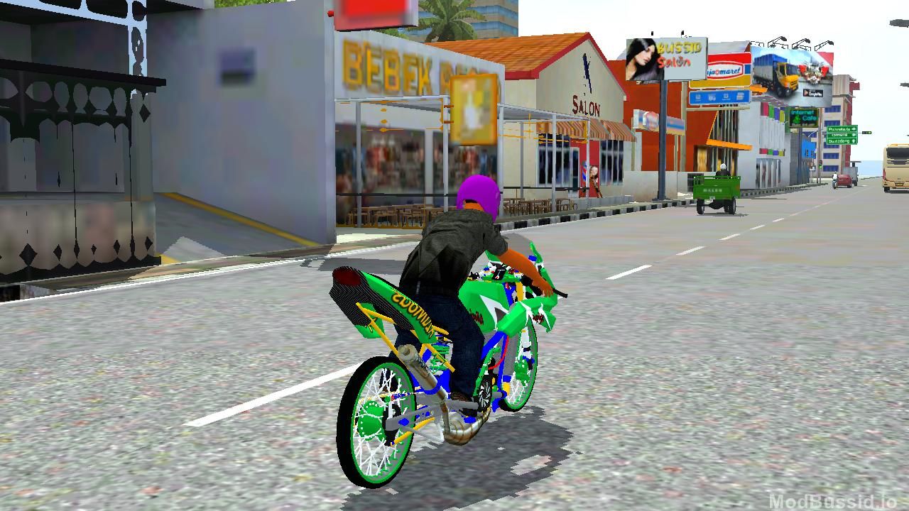 Photo of MOD NINJA 150 RR DRAG BUSSID FREE BY AZUMODS 3