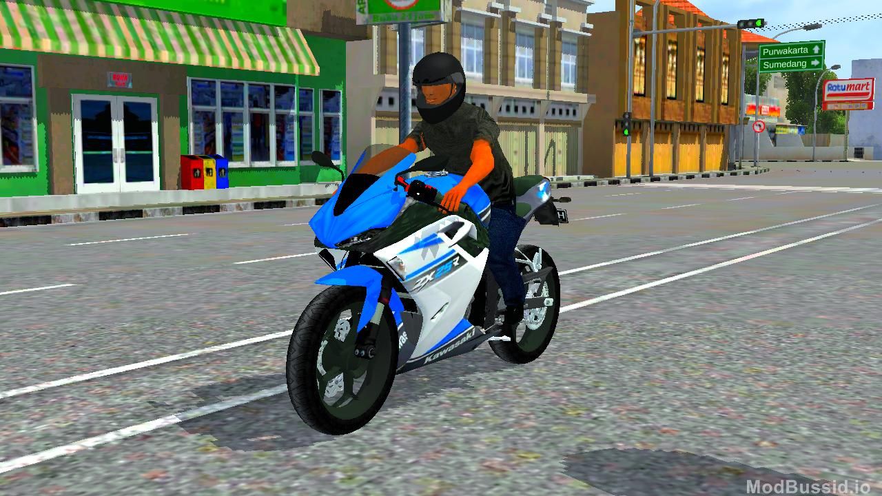 Download MOD BUSSID MOD ZX25R BUSSID FREE BY AZUMODS