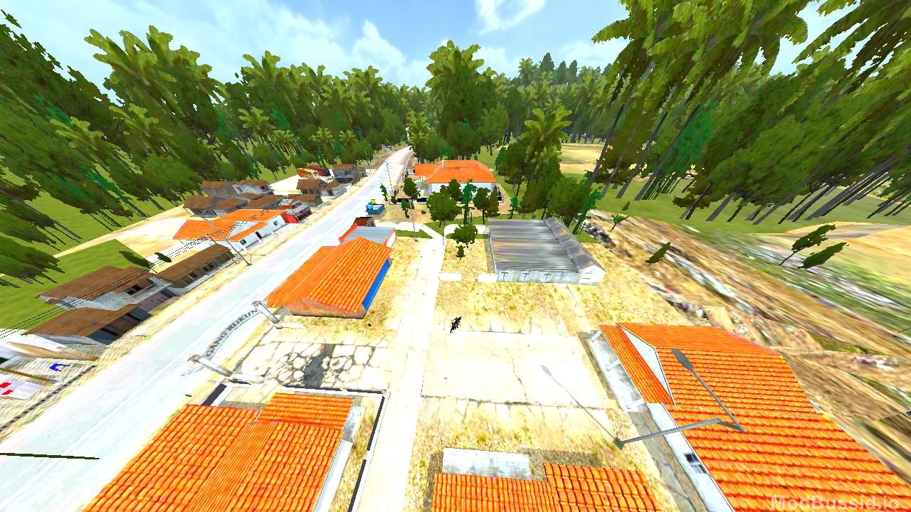 Download MOD BUSSID Map Desa
