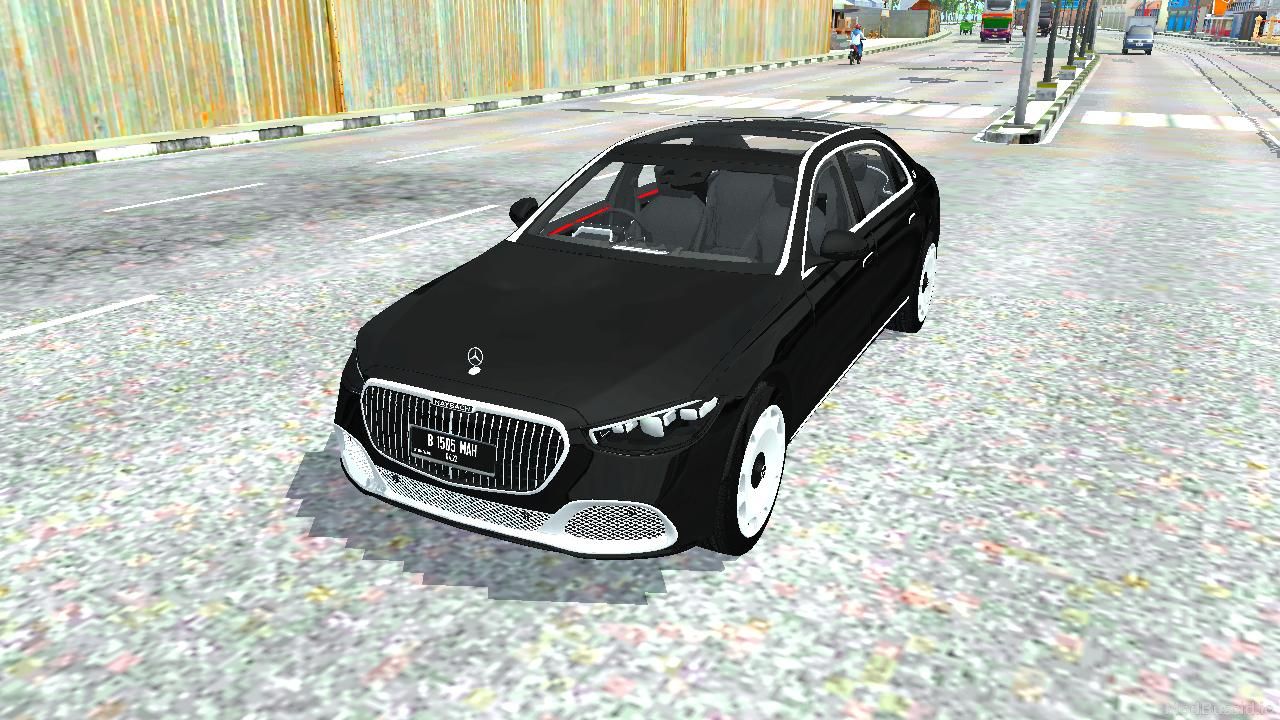 Download MOD BUSSID Mercedes-Benz S600 Maybach W223