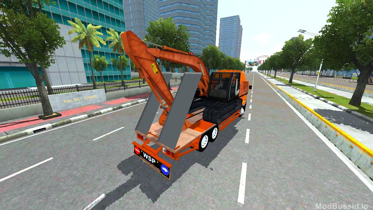 Photo of Mitsubishi Fuso Fighter Angkut Excavator 9