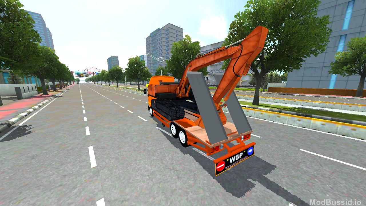 Photo of Mitsubishi Fuso Fighter Angkut Excavator 7