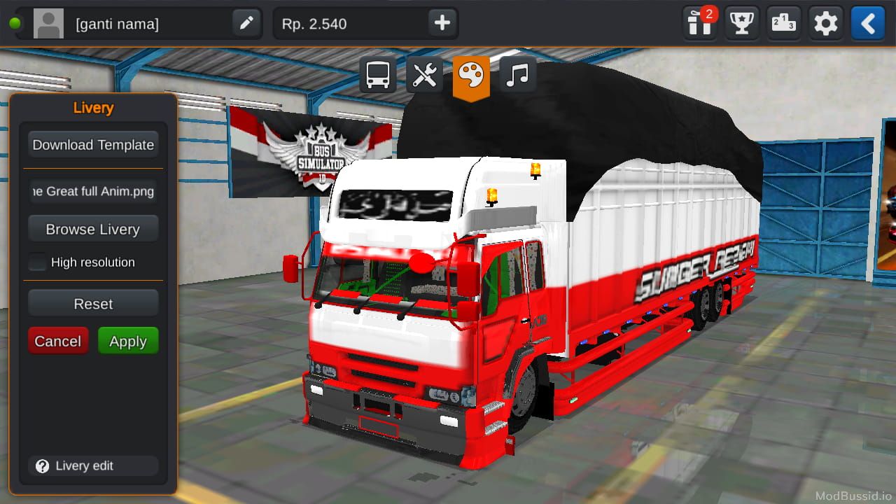Photo of Mitsubishi Fuso The Great full Anim 7