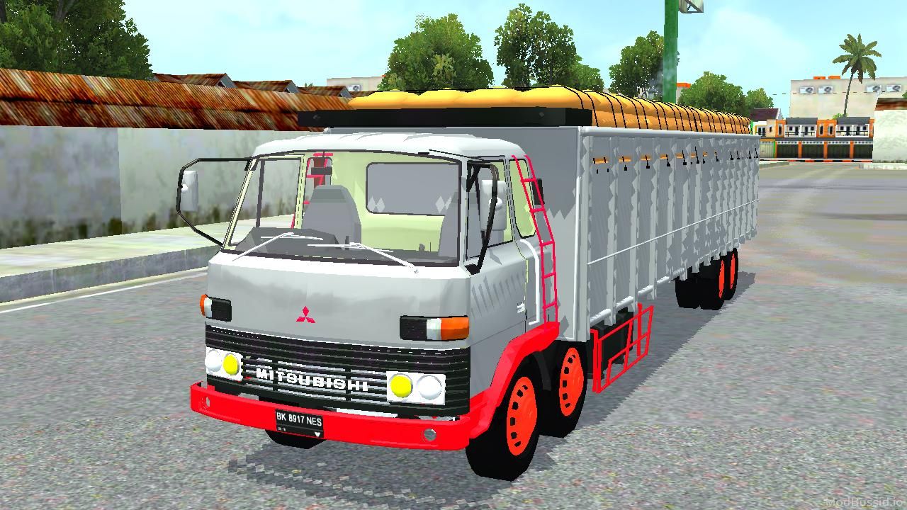 Download MOD BUSSID Mitsubishi Fuso Trintin
