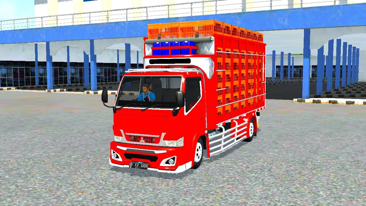 Download Mod Bussid Canter Ayam Custom Budesign