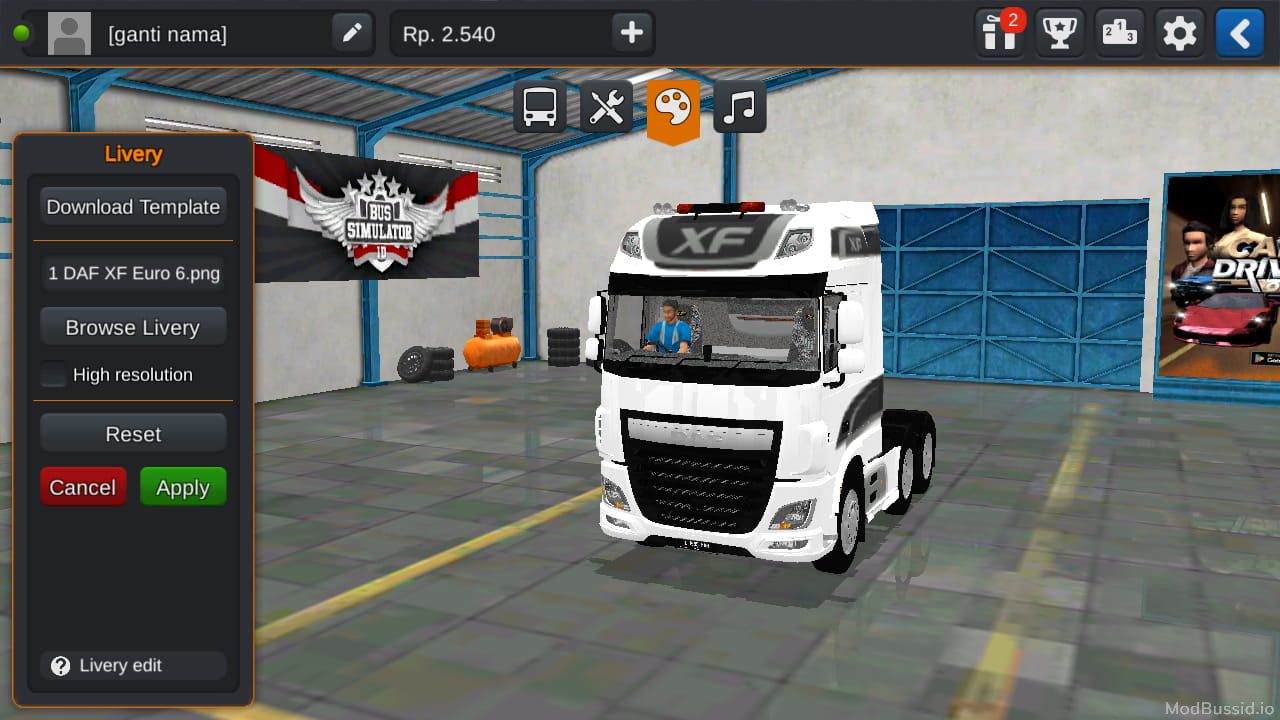 Photo of DAF XF EURO 6 HEAD 9