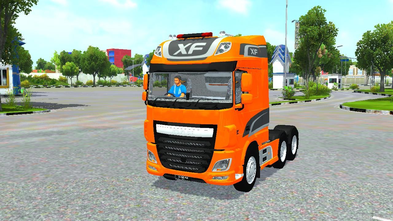 Download Mod Bussid DAF XF EURO 6 HEAD