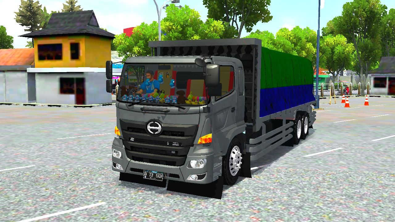 Download Mod Bussid Hino 500 Flatbed Budesign
