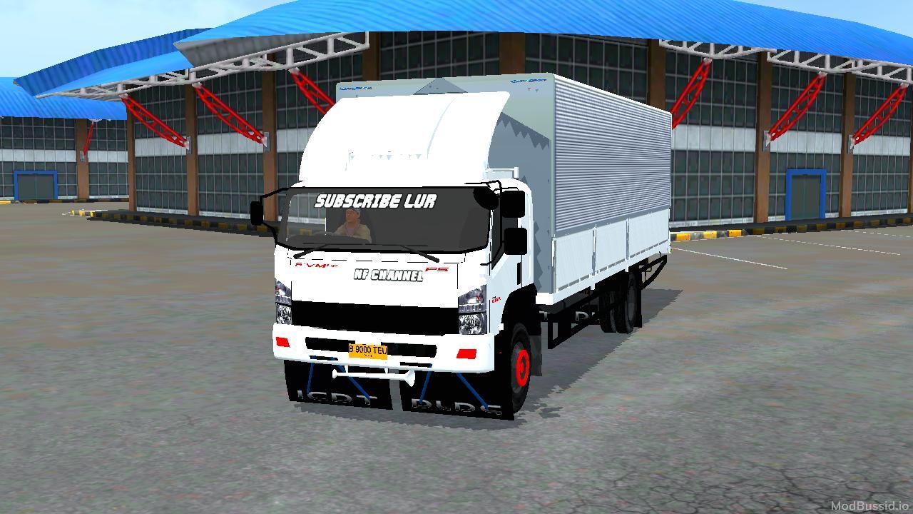 Download Mod Bussid Isuzu Giga Box By SURDI GAMING