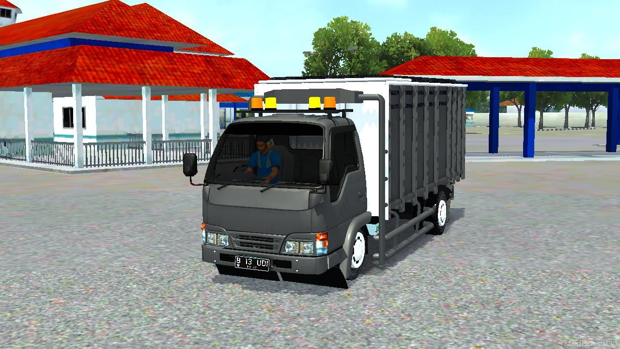 Download Mod Bussid Isuzu NKR Pasiran Budesign
